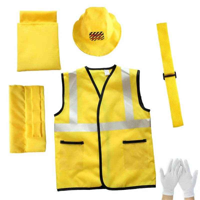 🔧Little Builder Costume Set – Dress-Up Fun for Boys Who Love Big Machines! - ThiGui