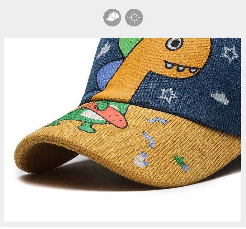 🦖Dino-Mite Adventure Caps – Cool & Comfy Hats for Boys on the Go! - ThiGui