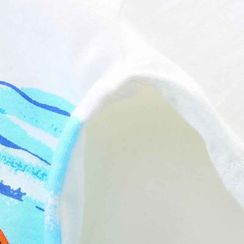 🌊 Under-the-Sea Fun! Adorable Cartoon T-Shirt for Ocean-Loving Little Boys 🐬🐠 - ThiGui