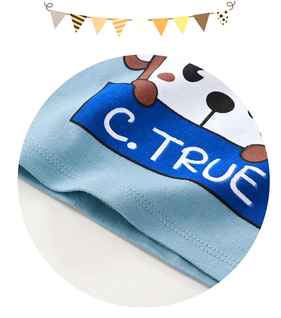 🦕 Snuggle Up in Dino Dreams – Comfy Cotton PJs for Boys & Girls 🌙💤 - ThiGui