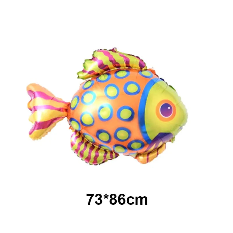 🐠 Under the Sea Birthday Balloon Set – Dive into a Magical Ocean Party! 🌊🎈 - ThiGui