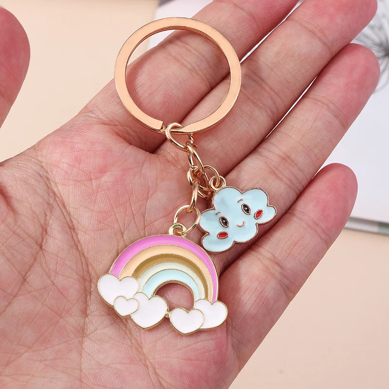 🐝 Bee & Bloom Keychain – A Whimsical Touch for Bags, Keys & Big Smiles 🌸 - ThiGui