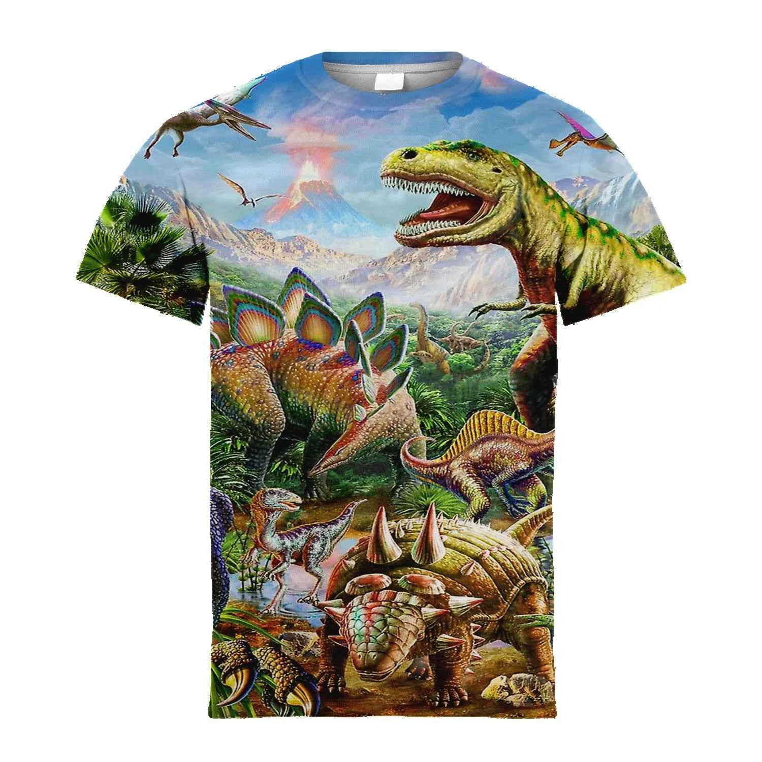 🦖Dino-Mite Summer Fun Tee for Little Adventurers - ThiGui
