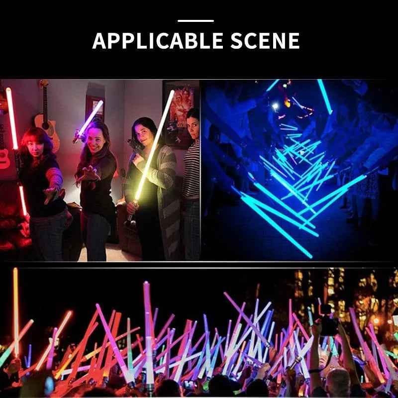 🌈Glow Like a Hero! The 2-in-1 Lightsaber Toy That Turns Boys into Jedi Knights - ThiGui