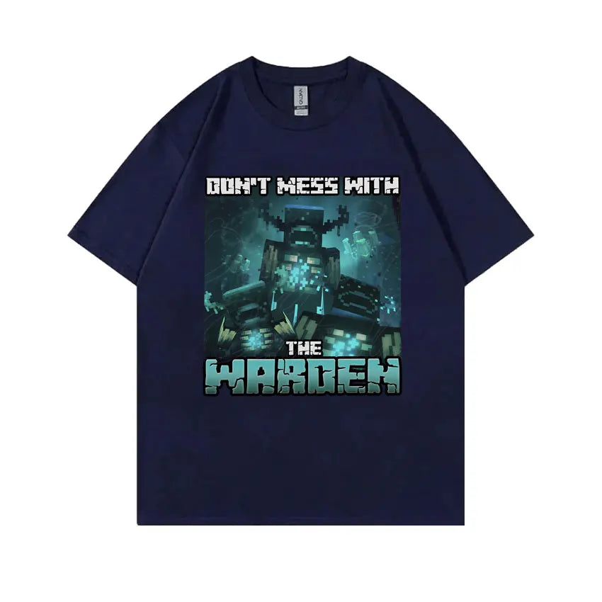 Game On Warden Tee 🎮🔥 Soft 100% Cotton Oversized Fun for Cool Boys - ThiGui