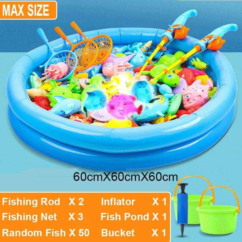 💦Splish Splash Fishing Bash – Magnetic Rod & Pool Toy Set for Curious Kids - ThiGui