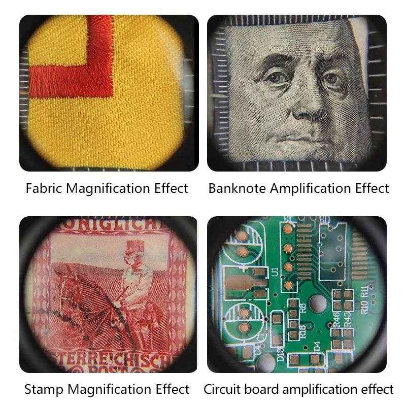 🔍 Bright Eyes, Tiny Details – Kids’ Foldable LED Magnifier for Curious Little Explorers! - ThiGui