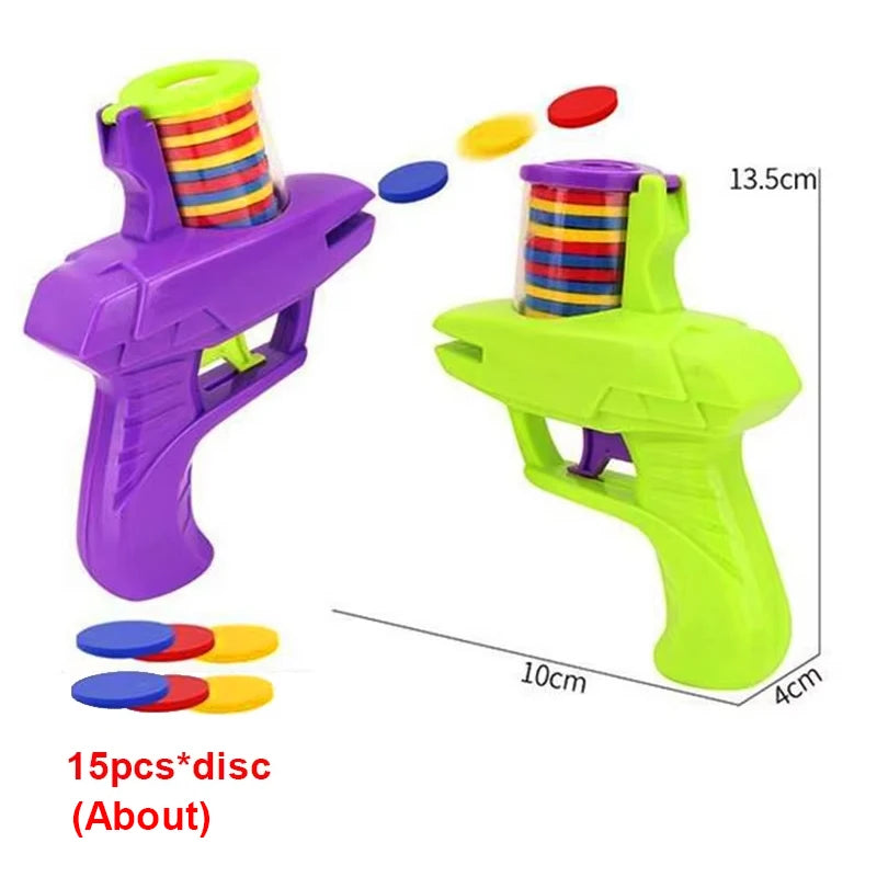 🚀 Foam Disc Launcher Toy 🔫 | Action-Packed Outdoor Game for Energetic Kids! 🎯🌳 - ThiGui