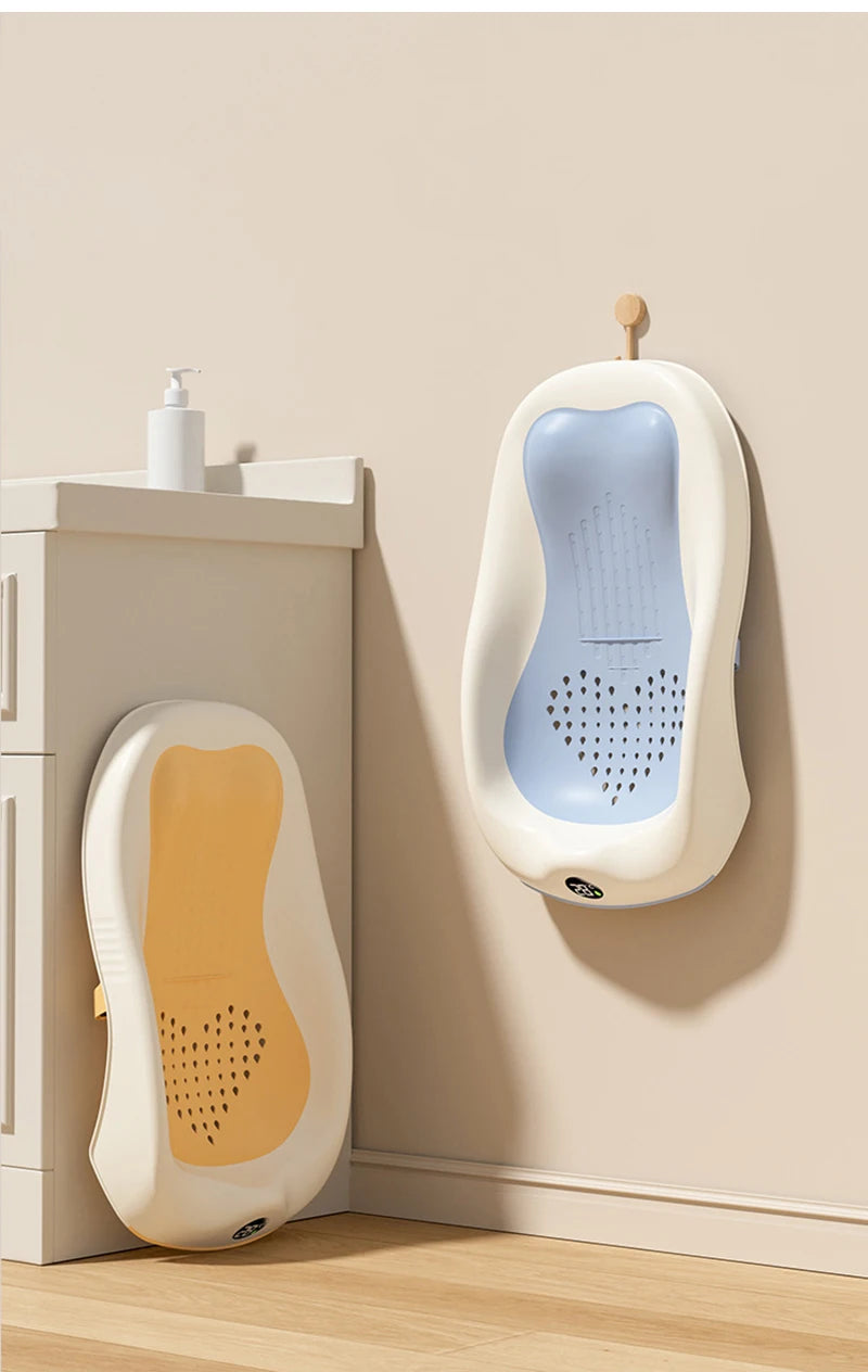 🛁💡Smart Folding Baby Bath – Comfy, Safe & Temperature Aware! 🍼🌡️ - ThiGui