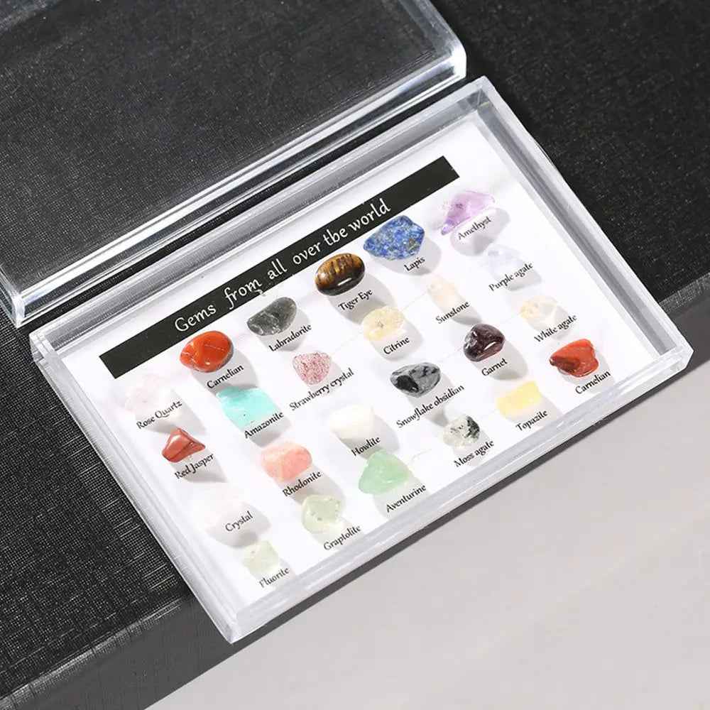 🛡️24 Magical Crystals for Curious Boys – A World of Colour, Calm & Discovery in One Box! - ThiGui