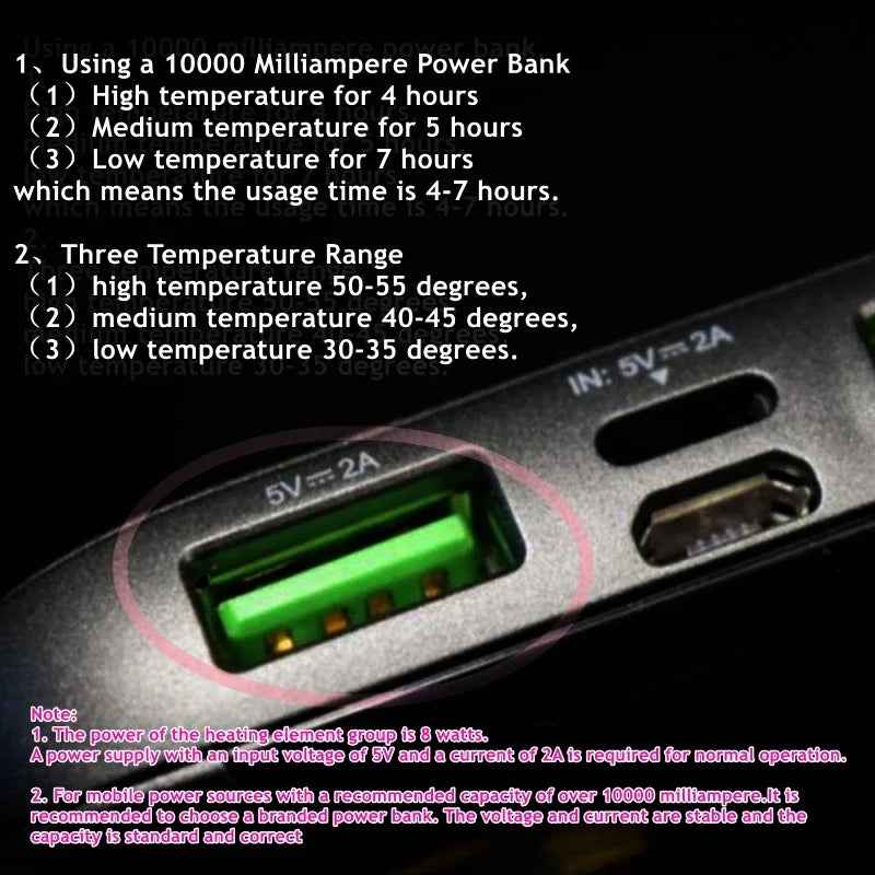 🔥 Cozy Camp Nights for Your Little Adventurer – USB Heated Sleeping Pad❄️ - ThiGui