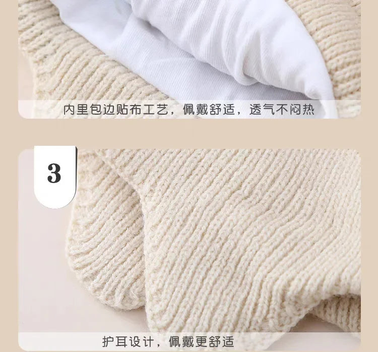 🧢🦕 3D Dino Earmuff Hat – Cozy, Cute & Roarsome for Winter Days! ❄️👶 - ThiGui