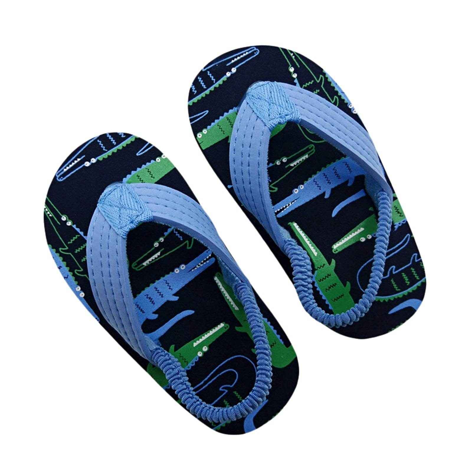 👟Beach-Ready Flip-Flops with Back Strap – Splash-Proof Summer Fun for Boys! - ThiGui