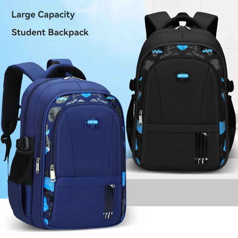 🎒 Perfect School Backpack for Boys Aged 6–12 – Comfy, Spacious & Super Cool! 🏫✨ - ThiGui