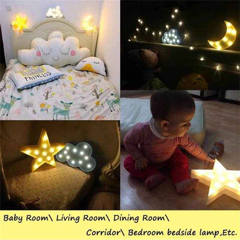 🌙Whimsical Rainbow Night Lights – Sweet Dreams Start Here! - ThiGui