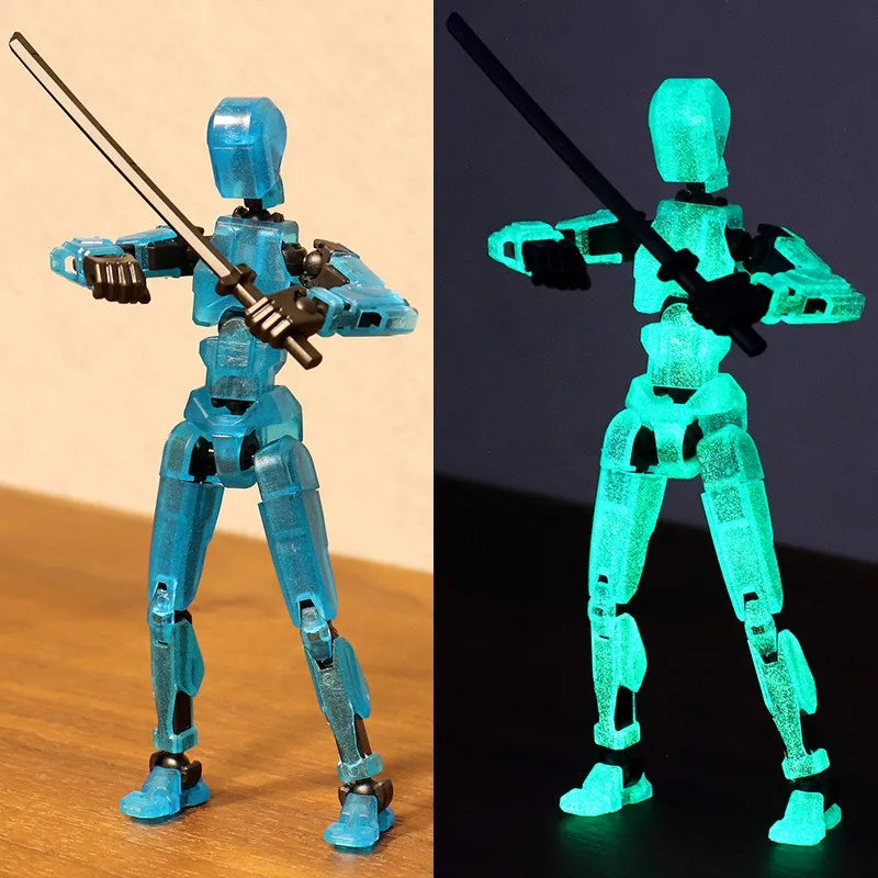 🦸‍♂️ Light-Up Titan Warriors! T13 Action Figures 🔦 | Pose, Play & Battle with Glowing Heroes - ThiGui