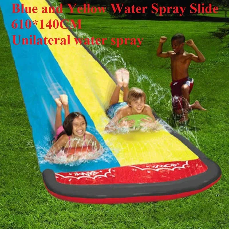 🌊💦 Slip, Slide & Smile! Backyard Water Slide with Sprinkler – The Ultimate Summer Splash 🌞👧🧒 - ThiGui
