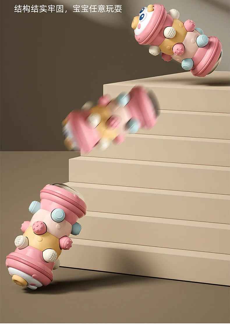 🌀 Roll, Reach & Grow – Tummy Time Roller for Curious Little Movers! 👶🎈 - ThiGui