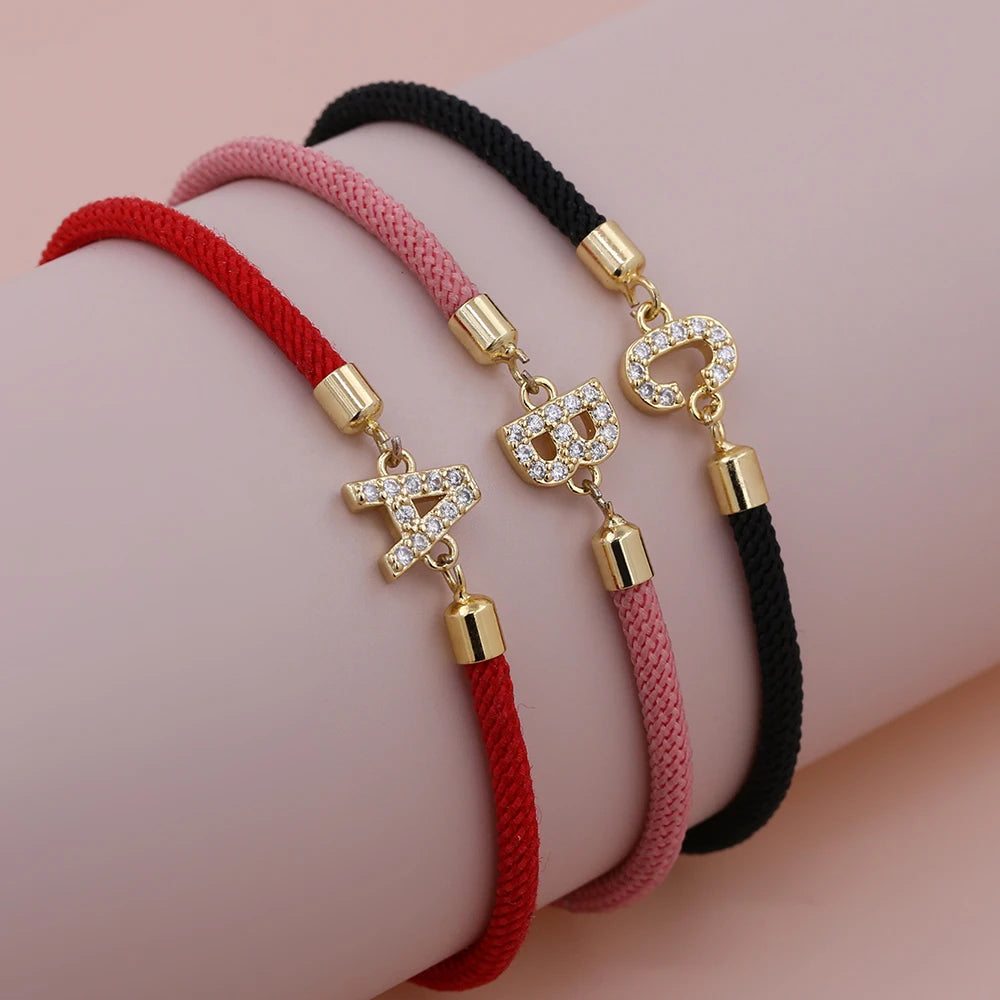 🧵 Initial Bracelet with Heart – A Simple & Stylish Merci for Maîtresse & School Stars! ✨ - ThiGui