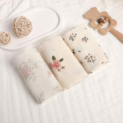 🌸 Gentle Touch! 🍼 Ultra-Soft Baby Gauze Towels – Perfect for Face, Hands & All-Day Snuggles 💕 - ThiGui