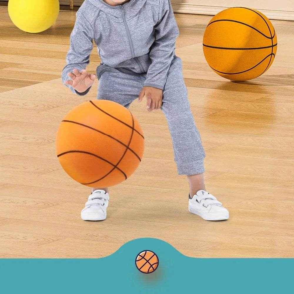 🏀Noiseless Indoor Fun – The Soft & Silent Basketball Every Mum Will Love! - ThiGui