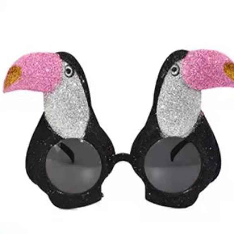 🌺 Say Aloha in Style – Fun Hawaiian Glasses for Parties & Cosplay! 🕶️🍍 - ThiGui