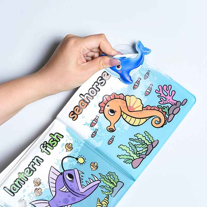📖 Splash & Learn – Magic Bath Books That Reveal Colors with Water! 🛁🎨 - ThiGui