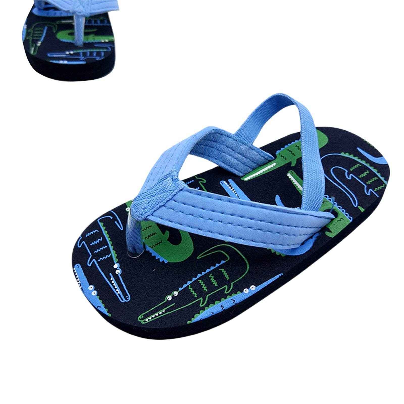 👟Beach-Ready Flip-Flops with Back Strap – Splash-Proof Summer Fun for Boys! - ThiGui