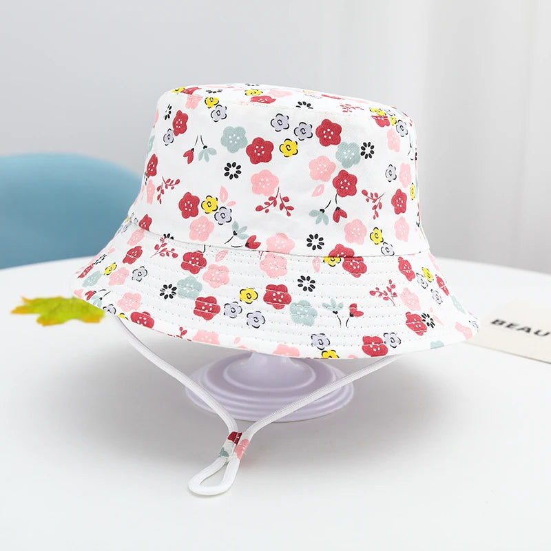 🌞 Sunshine-Ready! Adorable Cartoon Bucket Hat for Babies & Toddlers 🧢🦕 - ThiGui