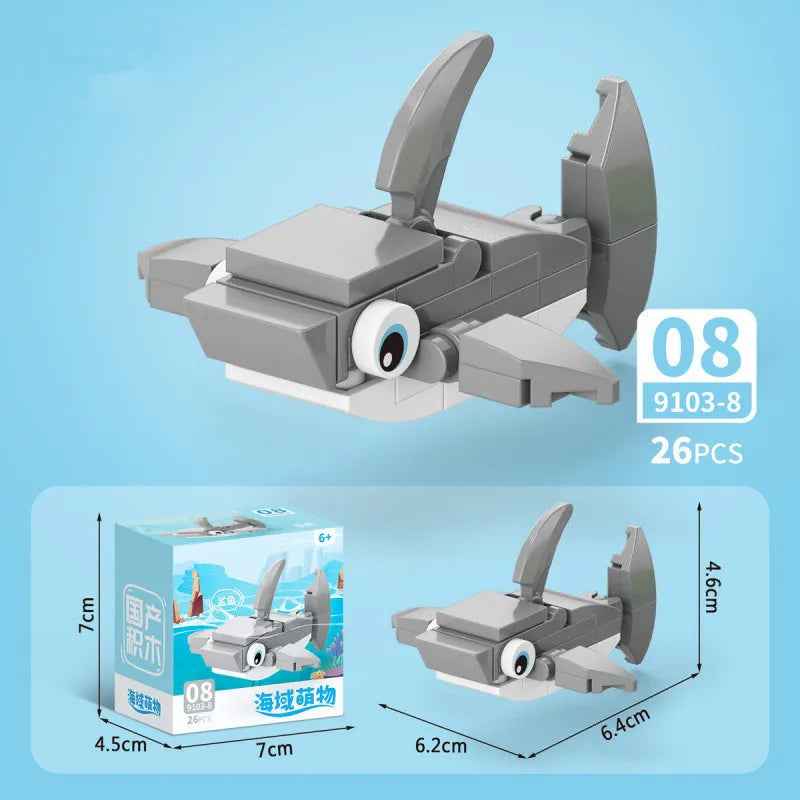 🕷️ Snap Together a Wild World – Insect & Animal Block Creatures for Kids & Collectors! 🐜🦂 - ThiGui