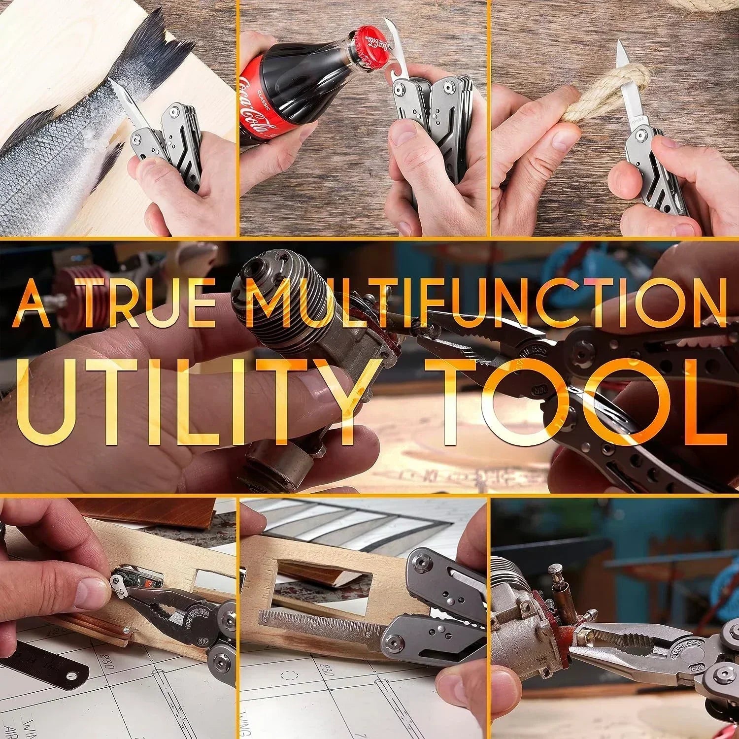 🛠️ Dad’s Everyday Hero Tool – 24-in-1 Survival Multitool 🔧🔥 - ThiGui