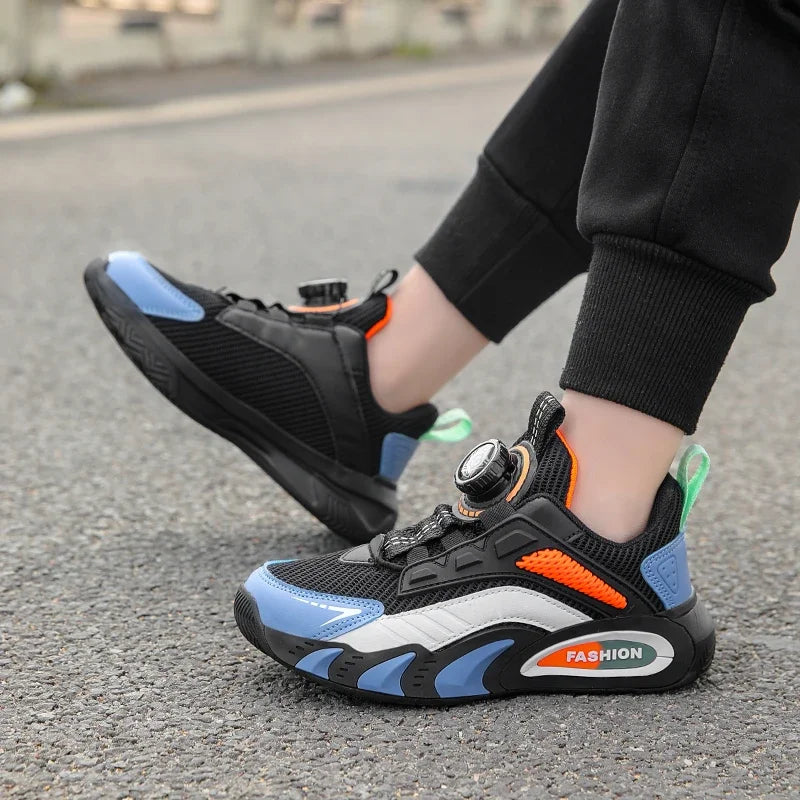 🌟 Light-Up Their Steps! 💨 Breathable Spring Sneakers for Boys 👟✨ - ThiGui