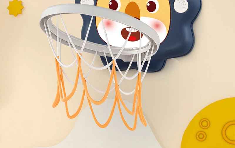 🏀 Stick & Dunk Basketball Set – Indoor Hoop Fun Without the Screws! 🧒💥 - ThiGui
