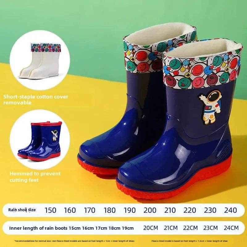 🌧Out-of-This-World Rain Boots for Kids – Cosy, Comfy, and Perfect for Puddle Missions! - ThiGui