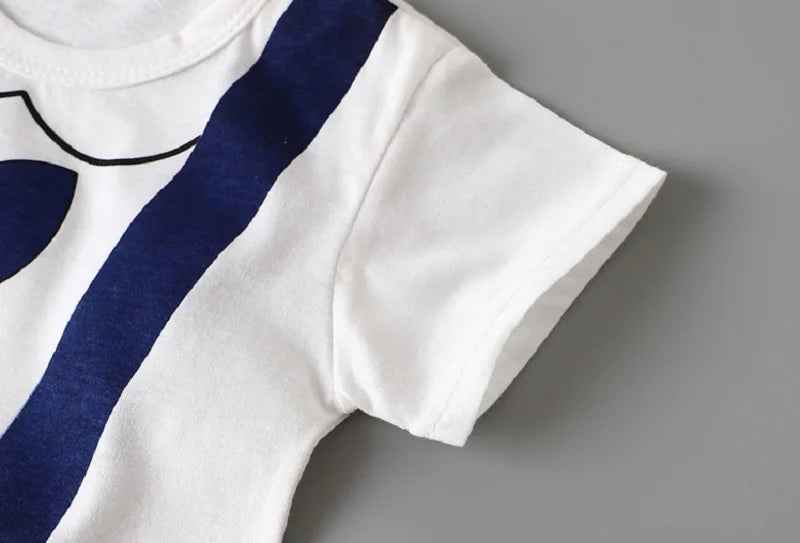 🍼 Baby’s First Summer Style – Soft Cartoon Rompers for Boys & Girls! - ThiGui