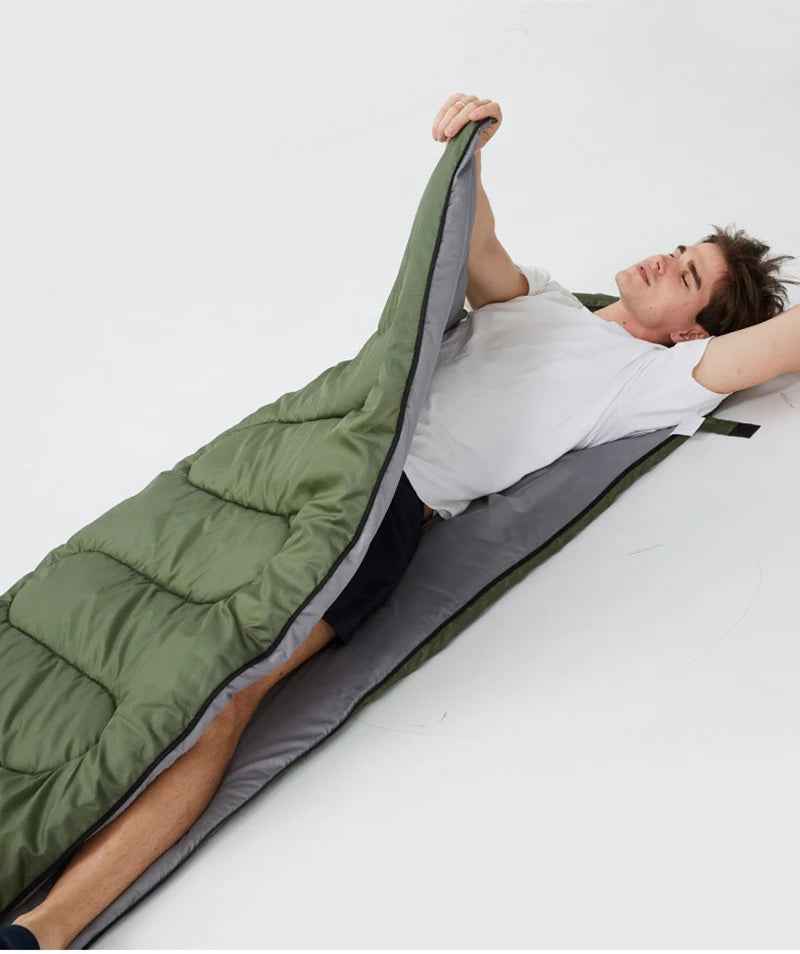 🏕️ Toasty Nights, Happy Campers! – Kids’ Hooded Sleeping Bag 🌙🧸 - ThiGui