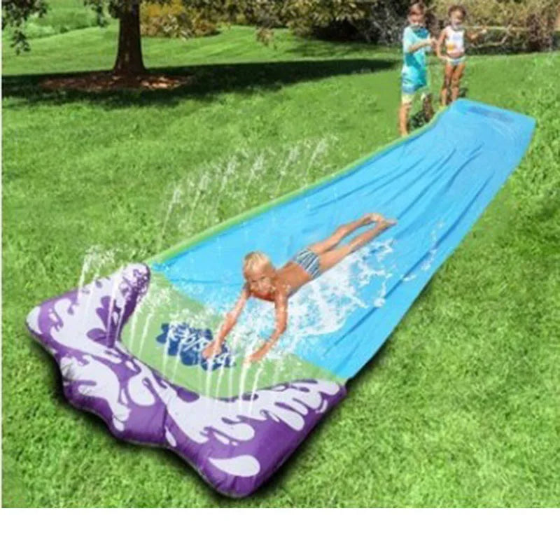 🌊💦 Slip, Slide & Smile! Backyard Water Slide with Sprinkler – The Ultimate Summer Splash 🌞👧🧒 - ThiGui