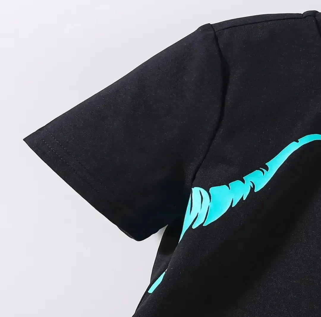 🧒 Summer Cartoon Shorts Set – 2-Piece Soft & Breezy Outfit for Active Little Boys! 🌞🩳 - ThiGui