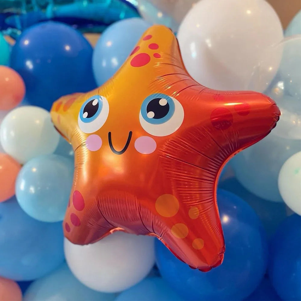 🐠 Under the Sea Birthday Balloon Set – Dive into a Magical Ocean Party! 🌊🎈 - ThiGui