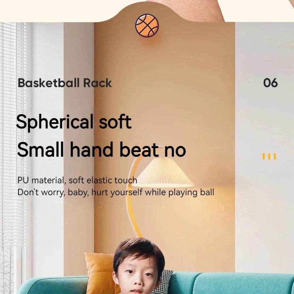 🏀Noiseless Indoor Fun – The Soft & Silent Basketball Every Mum Will Love! - ThiGui
