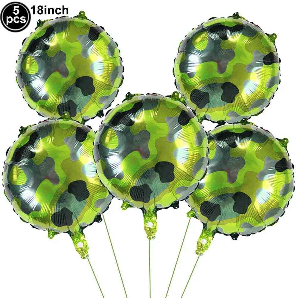 🎁Mission Party Success – Epic Camouflage Balloon Set for Little Soldiers! - ThiGui