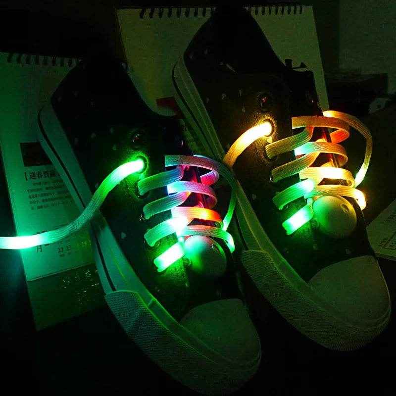 🌈Light-Up Party Shoelaces – Fun, Flashy & Fabulous for Your Little Adventurer's Feet! - ThiGui