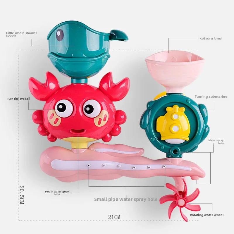 💦 DIY Splash Game Fun! 🚿 Bath Toys That Make Every Wash a Water Wonderland 🐠🧼 - ThiGui