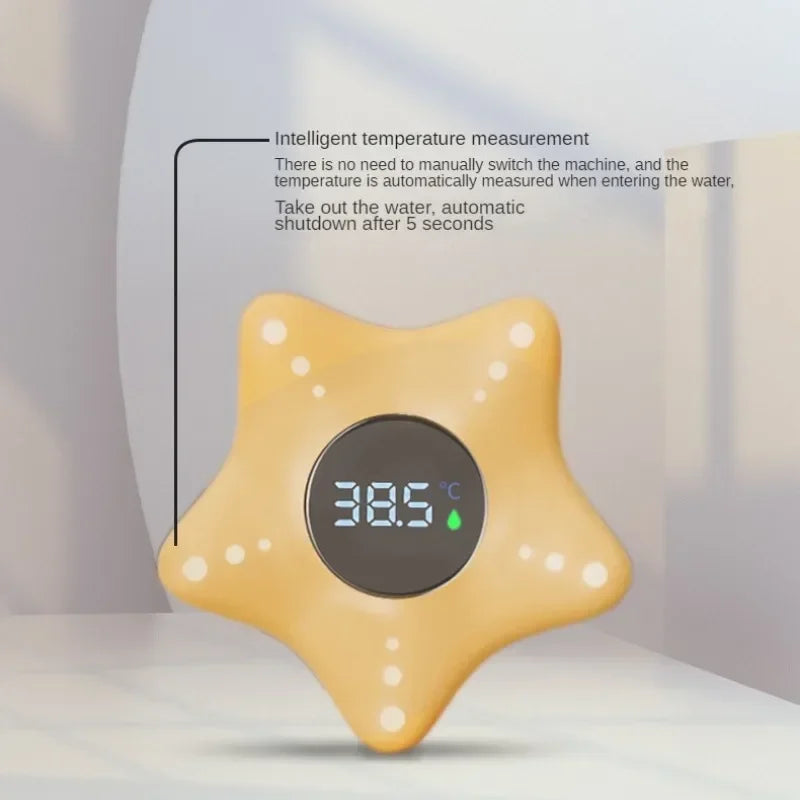 🛁 Adorable Starfish Bath Thermometer – Safety & Smiles Every Bath Time! 🌡️ - ThiGui