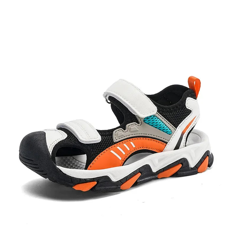 🏖️ Cool, Comfy & Ready to Go! Boys' Slip-On Sandals for Summer Adventures ☀️👣 - ThiGui