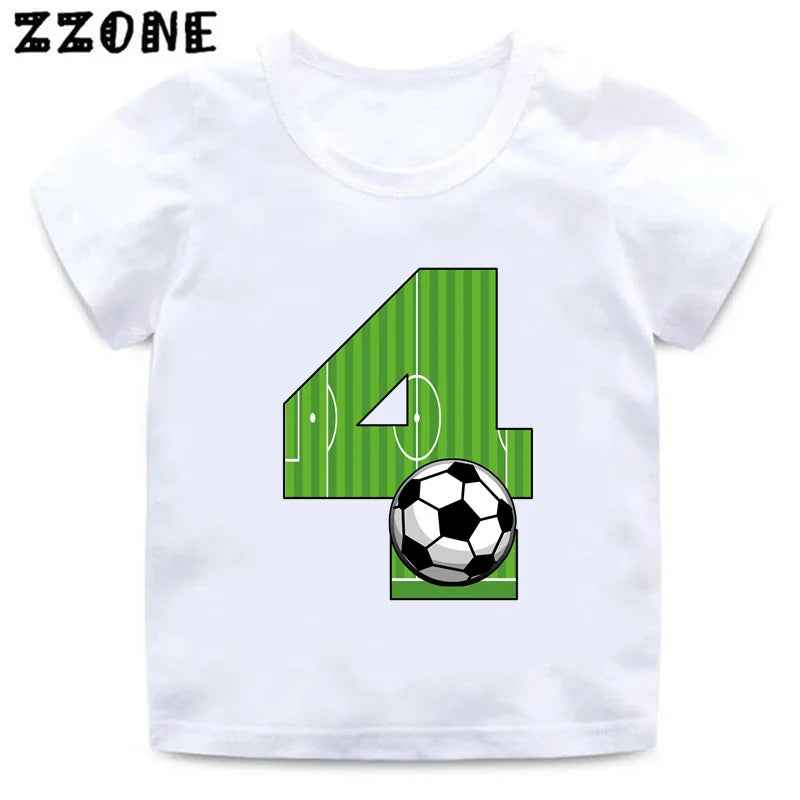 ⚽ Birthday Star on the Pitch! Football Tee for Little Champs - ThiGui