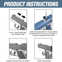 🐳Compact M1911 Water Gun for Boys Who Love Summer Splash Battles - ThiGui