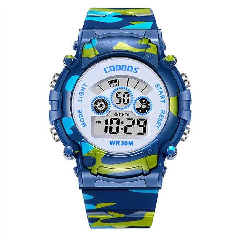 🕒Fun, Colourful & Tough! Kids’ Luminous Watch – Waterproof & Packed With Features ⌚🌈 - ThiGui