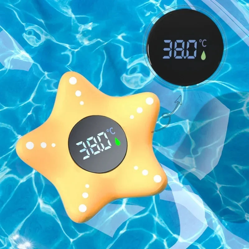 🛁 Adorable Starfish Bath Thermometer – Safety & Smiles Every Bath Time! 🌡️ - ThiGui