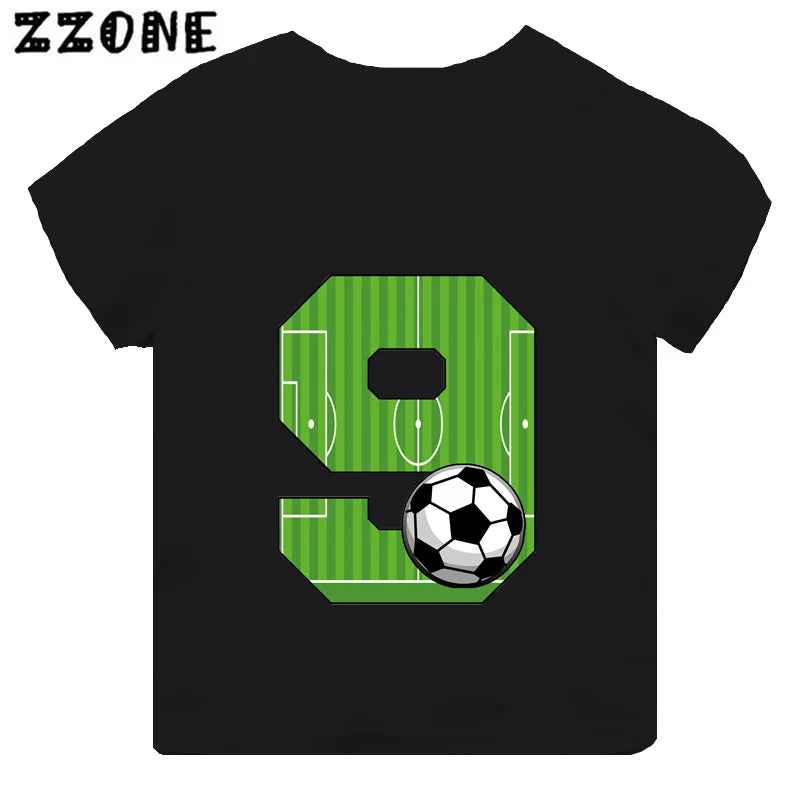 ⚽ Birthday Star on the Pitch! Football Tee for Little Champs - ThiGui